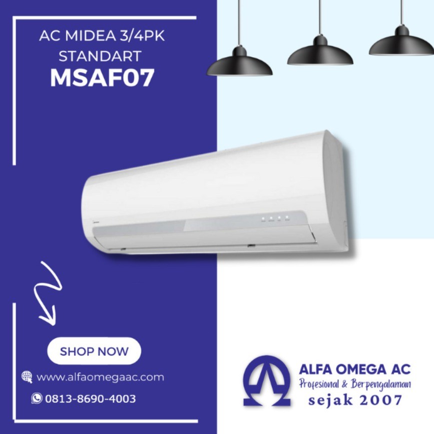 midea 3 4 pk